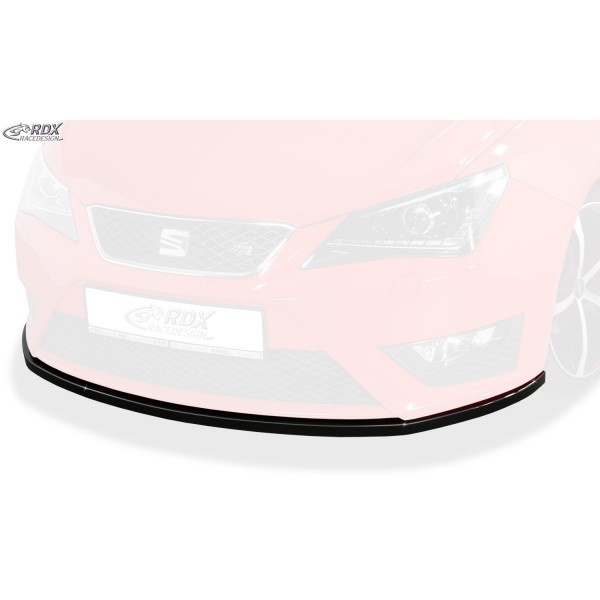 Юбка спойлер переднего бампера RDX SEAT Ibiza 6J FR/6P FR (2012-2015)
