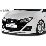 Юбка спойлер переднего бампера RDX SEAT Ibiza 6J FR (2008-2012)
