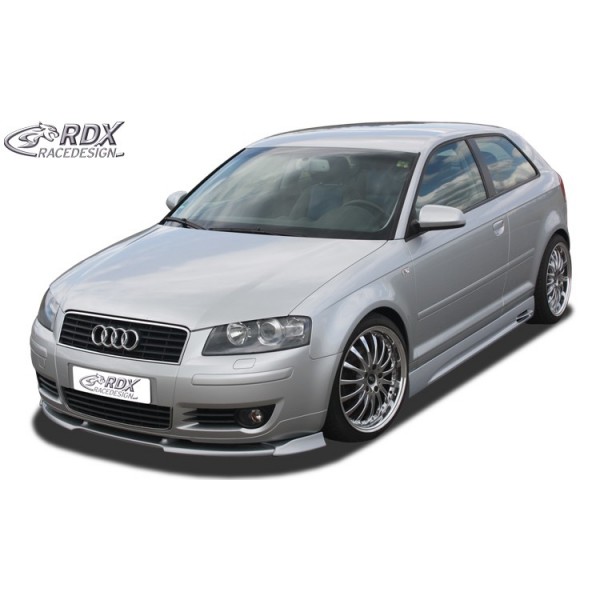 Юбка спойлер переднего бампера RDX Audi A3 8P (2003-2005)