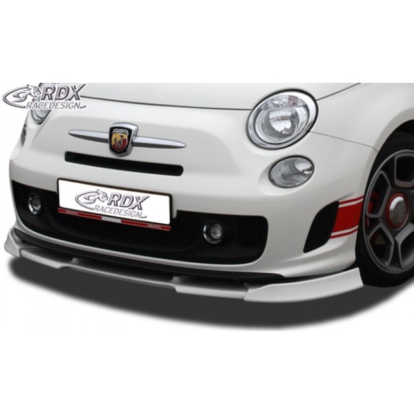 Юбка спойлер переднего бампера RDX Fiat 500 Abarth (2007-...)