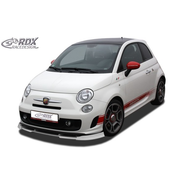 Юбка спойлер переднего бампера RDX Fiat 500 Abarth (2007-...)