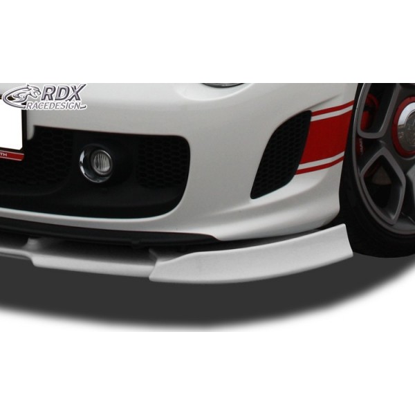 Юбка спойлер переднего бампера RDX Fiat 500 Abarth (2007-...)