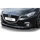 Юбка спойлер переднего бампера RDX Mazda 3 (2013-...)