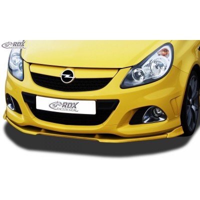 Юбка спойлер переднего бампера RDX Opel Corsa D OPC (2006-2010)