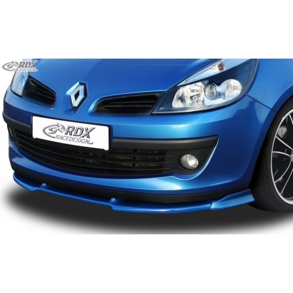 Юбка спойлер переднего бампера RDX Renault Clio III phase 1 (2005-2009)