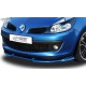 Юбка спойлер переднего бампера RDX Renault Clio III phase 1 (2005-2009)