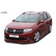 Юбка спойлер переднего бампера RDX Renault Logan 2/Sandero 2/Stepway 2 (2014-...)