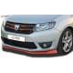 Юбка спойлер переднего бампера RDX Renault Logan 2/Sandero 2/Stepway 2 (2014-...)