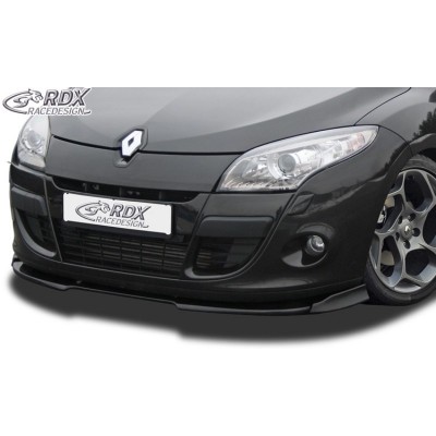 Юбка спойлер переднего бампера RDX Renault Megane 3 Coupe/CC/Cabrio (2009-2012)