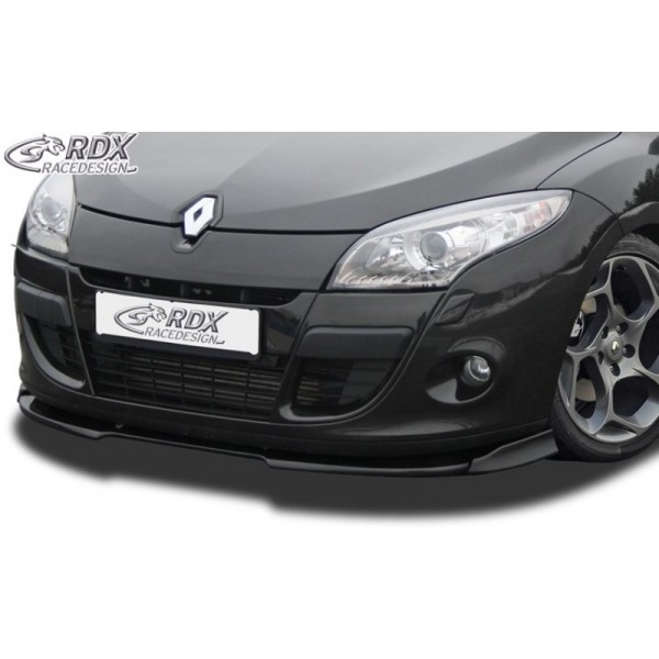 Юбка спойлер переднего бампера RDX Renault Megane 3 Coupe/CC/Cabrio (2009-2012)