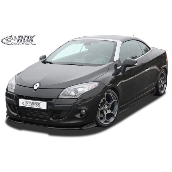 Юбка спойлер переднего бампера RDX Renault Megane 3 Coupe/CC/Cabrio (2009-2012)