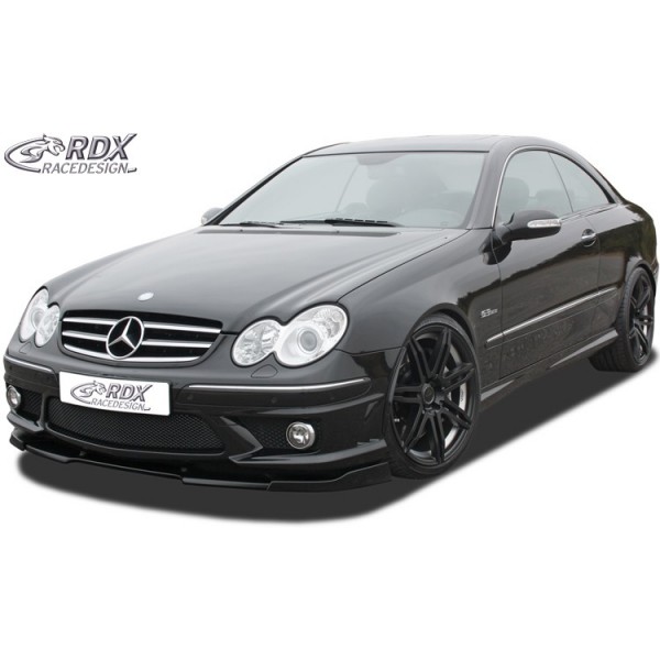 Юбка спойлер переднего бампера RDX Mercedes W209 CLK-klasse AMG63 (2002-2009)