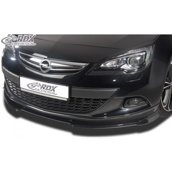 Юбка спойлер переднего бампера RDX Vario Opel Astra J GTC OPC-Line (2010-...)