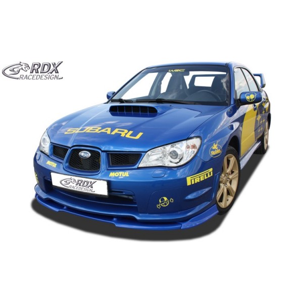 Юбка спойлер переднего бампера RDX Subaru Impreza GD WRX (2005-2007)