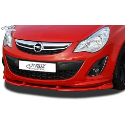 Юбка спойлер переднего бампера RDX OPEL Corsa D OPC-Line (2010-2015)