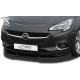 Юбка спойлер переднего бампера RDX Opel Corsa E (2015-...)