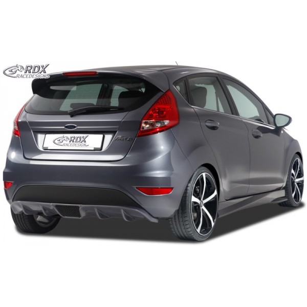 Юбка накладка RDX заднего бампера Ford Fiesta MK7 JA8 JR8 (2008-...)