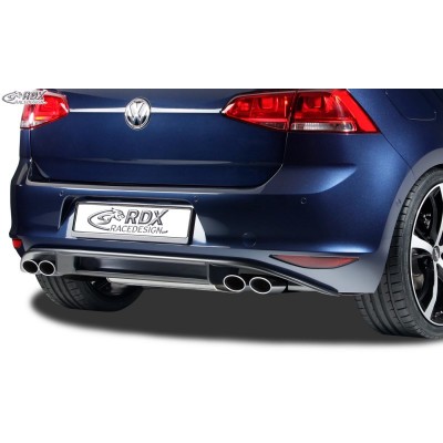 Юбка накладка RDX заднего бампера R-Look Volkswagen Golf VII (2012-...)