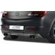 Юбка накладка RDX заднего бампера для раздвоенного выхлопа OPEL Astra J GTC (2010-...)