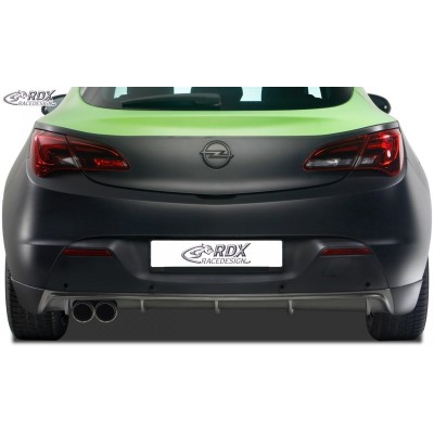 Юбка накладка RDX заднего бампера Opel Astra J GTC (2010-...)