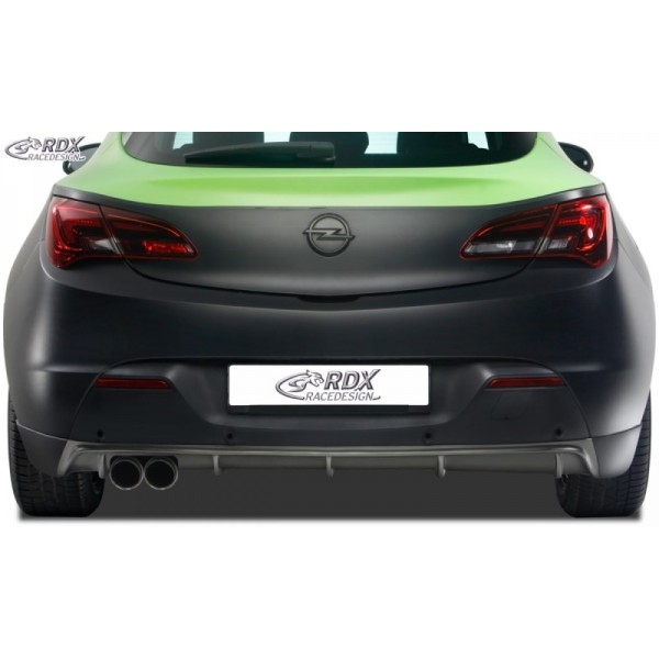Юбка накладка RDX заднего бампера Opel Astra J GTC (2010-...)