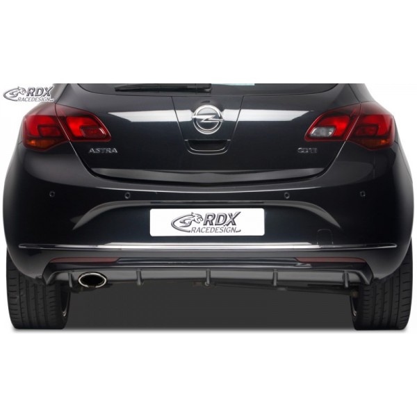 Юбка накладка RDX заднего бампера Opel Astra J (2010-...)