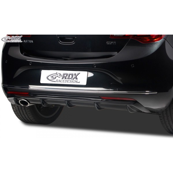 Юбка накладка RDX заднего бампера Opel Astra J (2010-...)