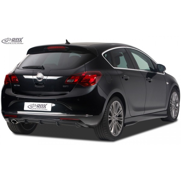 Юбка накладка RDX заднего бампера Opel Astra J (2010-...)
