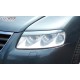 Реснички накладки на фары RDX Volkswagen Touareg (2003-2006)