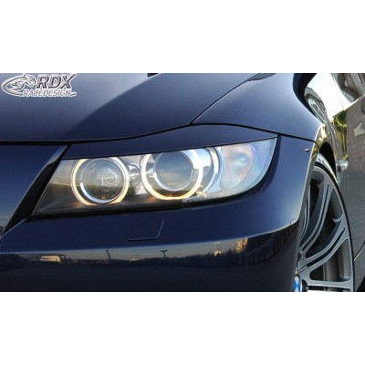 Реснички накладки на фары RDX BMW e90/e91 3 серия (2005-2012)