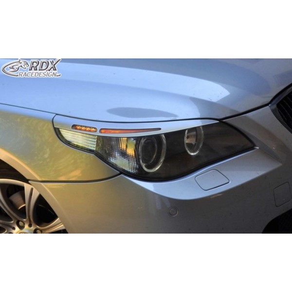 Реснички накладки на фары RDX BMW e60/e61 5 серия (2003-2007)
