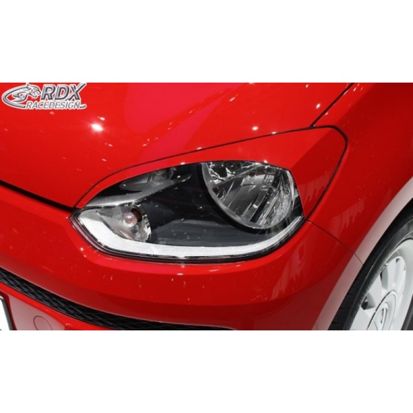 Реснички накладки на фары RDX Volkswagen Up (2012-...)