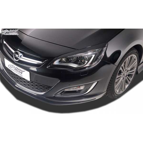 Реснички накладки на фары RDX Opel Astra J (2010-...)