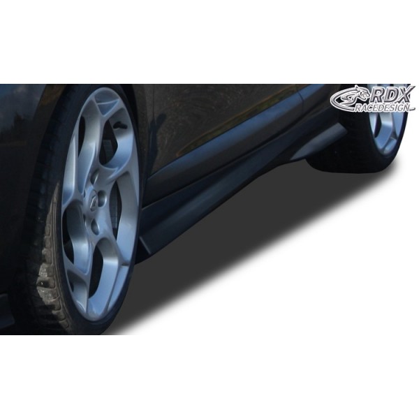 Накладки на пороги RDX Turbo Renault Megane 3 Coupe (2009-...)