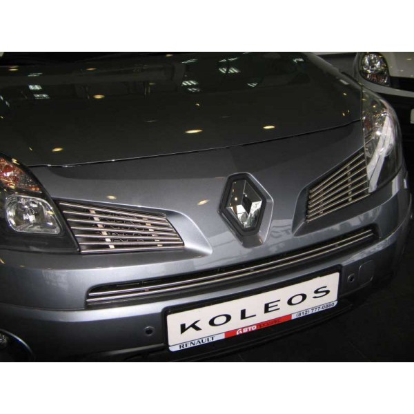 Металлические решетки радиатора Renault Koleos (2008-...)