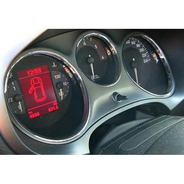 Хром кольца в щиток приборов Seat Leon II 1P (2005-...)