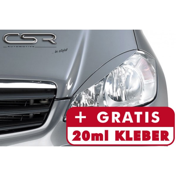 Ресницы накладки на фары Mercedes W169 A-klasse (2004-2012)