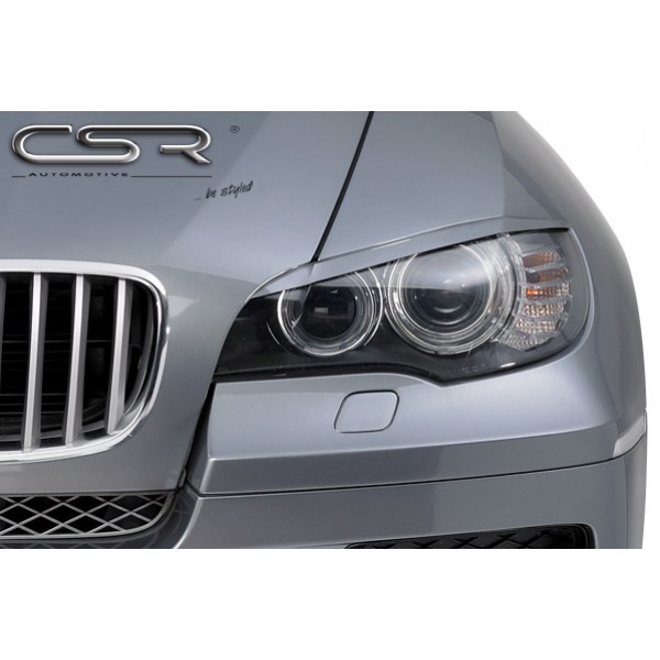 Ресницы накладки на фары BMW e71 X6 (2008-...)