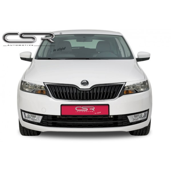 Ресницы накладки на фары Skoda Rapid (2012-...)