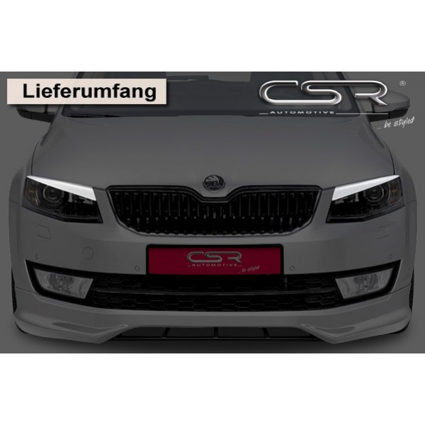Ресницы накладки на фары Skoda Octavia III A7 (2012-...)