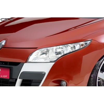 Ресницы накладки на фары Renault Megane III (2009-2014)