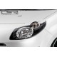 Ресницы накладки на фары Renault Twingo II (2007-2012)