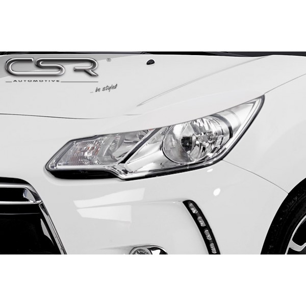 Ресницы накладки на фары Citroen DS3 (2010-...)