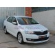 Реснички на фары var №2 длинные Skoda Rapid (2012-...)