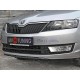 Спойлер переднего бампера Skoda Rapid (2012-...)