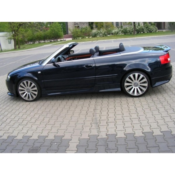 Накладки на пороги Audi A4 B6 Cabrio (2001-2004)
