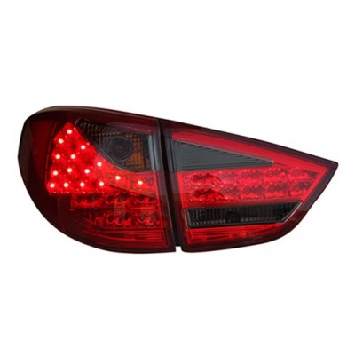 Оптика задняя тюнинг LED Hyundai ix35 (2010-...) красно-тонированная
