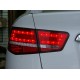 Оптика альтернативная задняя LED KIA Cerato/Forte II (2009-2013) красно-тонированная