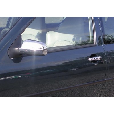 Накладки на зеркала заднего вида Peugeot 307 (2001-2005) хром