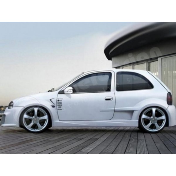 Комплект аэродинамического обвеса IbherDesign OPTIMA WIDE для 	Opel Corsa B 3D (1993-2000)